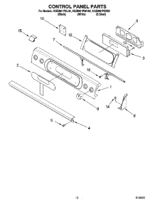 07 - Control Panel Parts, Optional Parts parts for Kitchenaid Range KGSI901PBS02 from AppliancePartsPros.com