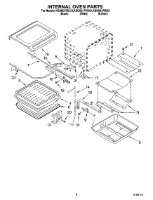 05 - Internal Oven Parts parts for Kitchenaid Range KGSI901PBS01 from AppliancePartsPros.com