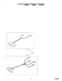 04 - Wiring Harness parts for Kitchenaid Cooktop KGCT305AAL1 from AppliancePartsPros.com