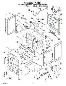 03 - Chassis Parts parts for Kitchenaid Range KERI203PBL0 from AppliancePartsPros.com
