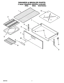 05 - Drawer & Broiler Parts, Miscellaneous Parts parts for Kitchenaid Range KERI203PBS0 from AppliancePartsPros.com