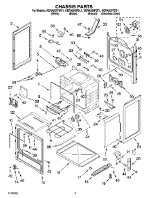 03 - Chassis Parts parts for Kitchenaid Range KERA205PBT1 from AppliancePartsPros.com