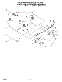 07 - Cooktop Burner Parts, Optional Parts parts for Kitchenaid Range KGSI901PSS00 from AppliancePartsPros.com