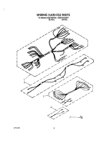 05 - Wiring Harness parts for Kitchenaid Range KEDC205YBL1 from AppliancePartsPros.com