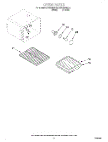 07 - Oven parts for Kitchenaid Range KGRT600HAL0 from AppliancePartsPros.com
