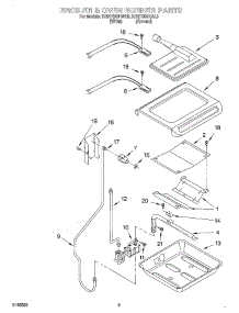 06 - Broiler And Oven Burner parts for Kitchenaid Range KGRT600HWH3 from AppliancePartsPros.com