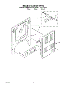 08 - Rear Chassis, Optional parts for Kitchenaid Range KGRT600HWH6 from AppliancePartsPros.com