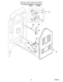 06 - Rear Chassis, Lit / Optional parts for Kitchenaid Range KERC500EAL4 from AppliancePartsPros.com