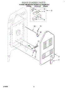 07 - Rear Chassis, Optional parts for Kitchenaid Range KERC500YWH0 from AppliancePartsPros.com