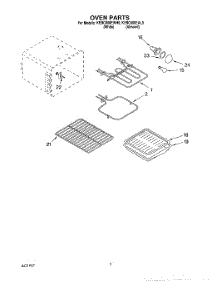 05 - Oven parts for Kitchenaid Range KERC600EAL0 from AppliancePartsPros.com