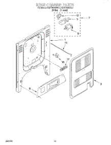 07 - Rear Chassis, Optional parts for Kitchenaid Range KGRT500BAL1 from AppliancePartsPros.com