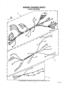 07 - Wiring Harness parts for Kitchenaid Range KEDS200YWH0 from AppliancePartsPros.com