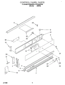 03 - Control Panel, Optional parts for Kitchenaid Range KEDS200BWH0 from AppliancePartsPros.com