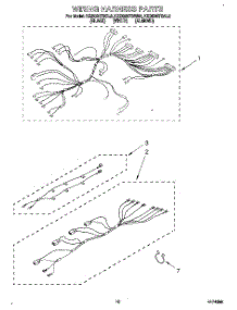 08 - Wiring Harness parts for Kitchenaid Range KEDS207BBL0 from AppliancePartsPros.com