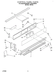 03 - Control Panel, Optional parts for Kitchenaid Range KEDS200BBL1 from AppliancePartsPros.com