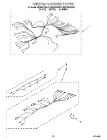 08 - Wiring Harness parts for Kitchenaid Range KEDS207BWH1 from AppliancePartsPros.com