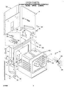04 - Upper Oven, Literature parts for Kitchenaid Range KEDS207BWH0 from AppliancePartsPros.com