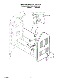 07 - Rear Chassis, Optional parts for Kitchenaid Range KERS507YWH0 from AppliancePartsPros.com