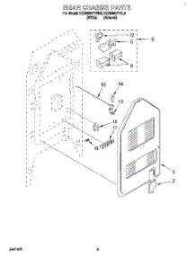 07 - Rear Chassis, Optional parts for Kitchenaid Range KERS507YWH2 from AppliancePartsPros.com