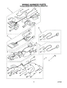 06 - Wiring Harness parts for Kitchenaid Range KERH507YWH3 from AppliancePartsPros.com