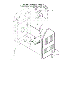 07 - Rear Chassis, Optional parts for Kitchenaid Range KERH507YWH3 from AppliancePartsPros.com
