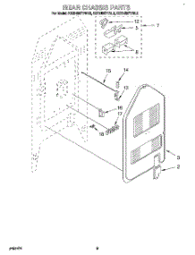07 - Rear Chassis, Optional parts for Kitchenaid Range KERH507YBL2 from AppliancePartsPros.com