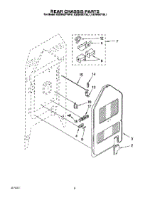 07 - Rear Chassis, Optional parts for Kitchenaid Range KERH507YAL1 from AppliancePartsPros.com