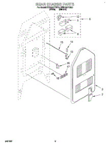 07 - Rear Chassis, Optional parts for Kitchenaid Range KERC507YAL3 from AppliancePartsPros.com
