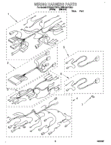 06 - Wiring Harness parts for Kitchenaid Range KERC507YWH3 from AppliancePartsPros.com