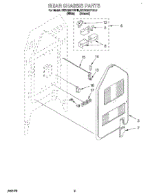 07 - Rear Chassis, Optional parts for Kitchenaid Range KERC507YAL2 from AppliancePartsPros.com
