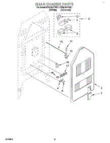 07 - Rear Chassis, Optional parts for Kitchenaid Range KERC507YWH1 from AppliancePartsPros.com