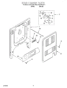 07 - Rear Chassis, Optional parts for Kitchenaid Range KGST300HWH0 from AppliancePartsPros.com