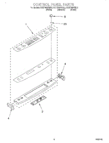 03 - Control Panel parts for Kitchenaid Range KGRT507FAL1 from AppliancePartsPros.com