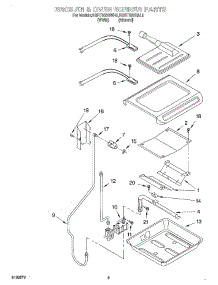 06 - Broiler And Oven Burner parts for Kitchenaid Range KGRT600HAL4 from AppliancePartsPros.com