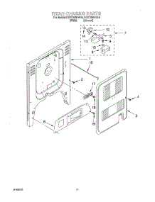 08 - Rear Chassis, Optional parts for Kitchenaid Range KGRT600HWH4 from AppliancePartsPros.com