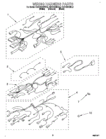 06 - Wiring Harness parts for Kitchenaid Range KESC300BBL2 from AppliancePartsPros.com