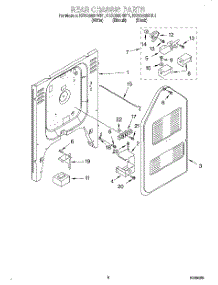06 - Rear Chassis, Optional parts for Kitchenaid Range KESC300HWH1 from AppliancePartsPros.com