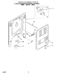 07 - Rear Chassis, Optional parts for Kitchenaid Range KESC300BAL2 from AppliancePartsPros.com