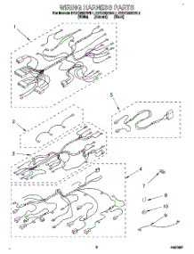06 - Wiring Harness parts for Kitchenaid Range KESC300BBL1 from AppliancePartsPros.com
