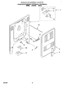 07 - Rear Chassis, Optional parts for Kitchenaid Range KESC300BWH1 from AppliancePartsPros.com