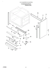 08 - Chassis, Optional parts for Kitchenaid Range KDRP407HSS1 from AppliancePartsPros.com