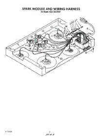 05 - Spark, Module, And Wiring Harness parts for Kitchenaid Cooktop KGCT305TWH1 from AppliancePartsPros.com