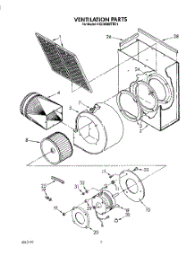 02 - Ventilation parts for Kitchenaid Cooktop KGCM860TBC1 from AppliancePartsPros.com