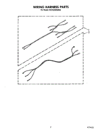 06 - Wiring Harness parts for Kitchenaid Cooktop KGCG260SBC0 from AppliancePartsPros.com