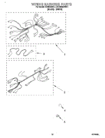 07 - Wiring Harness parts for Kitchenaid Oven KEBI200BWH1 from AppliancePartsPros.com