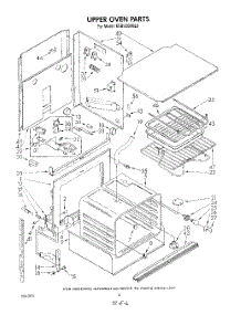 03 - Upper Oven parts for Kitchenaid Oven KEBI200VBL0 from AppliancePartsPros.com