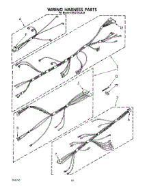10 - Wiring Harness , Literature And Optional parts for Kitchenaid Range KEES705SAB1 from AppliancePartsPros.com