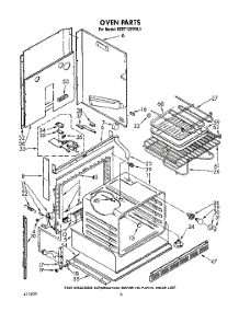 05 - Oven, Lit / Optional parts for Kitchenaid Range KEDT105VWH3 from AppliancePartsPros.com