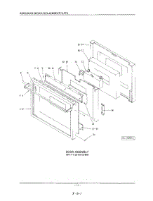 09 - Self Clean Oven parts for Kitchenaid Oven KEDO275 from AppliancePartsPros.com