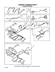 09 - Wiring Harness parts for Kitchenaid Oven KEBS277XWH2 from AppliancePartsPros.com